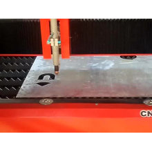 2017 nueva fábrica de precio al por mayor de cobre de acero de hoja de metal cnc plasma máquina de corte con alta calidad